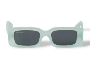 Off-White Sunglasses Arthur Rectangular Frame Ice/Dark Grey