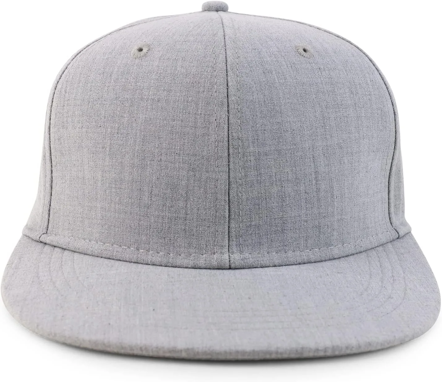 Oversized 2XL Structured Flatbill Snapback Cap for Big Heads
