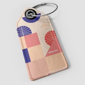 Pan Am - Bauhaus Pink - Luggage Tag
