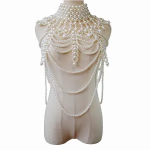 Pearl Tassel Body Chains