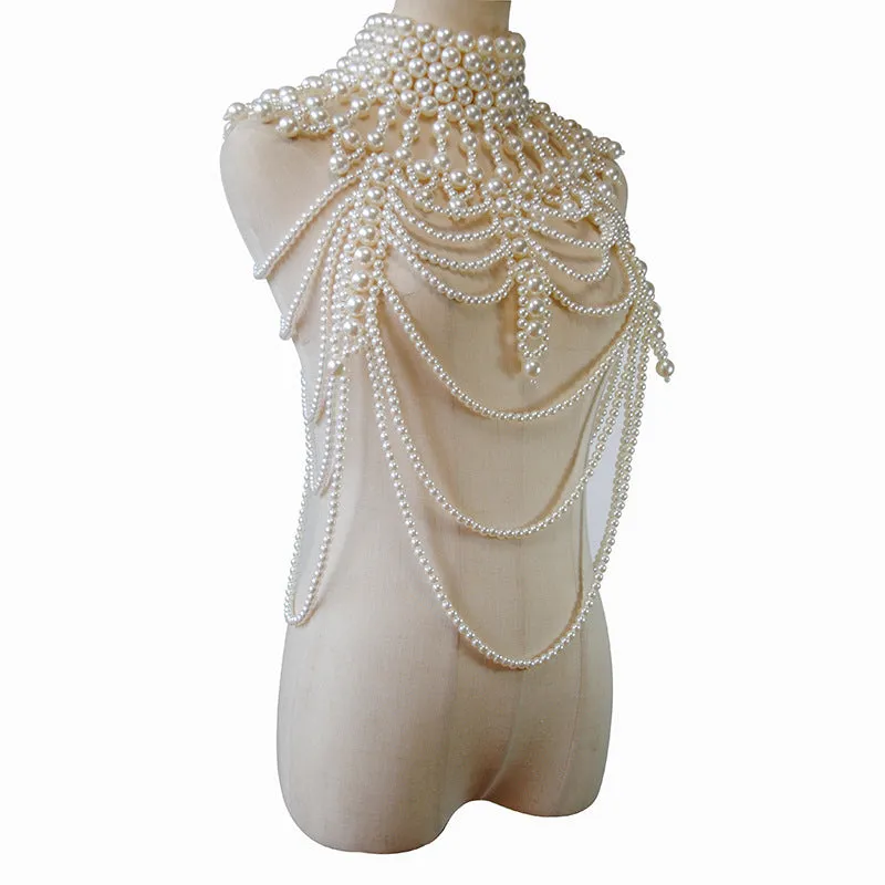 Pearl Tassel Body Chains