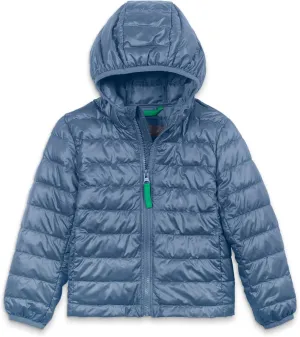 Primary Kids Lightweight Puffer Jacket, Water-Repellent and Windproof, Made with 100% Recycled Materials