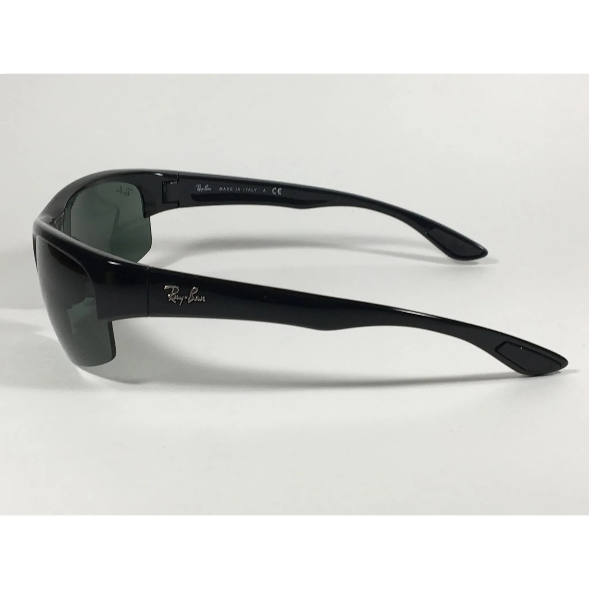 Ray-Ban Active Lifestyle Sunglasses RB4173 601/71 Sport Wrap Black Green Lens