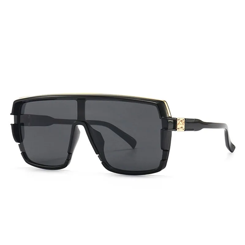 RETRO FASHION Oversized Square Gradient SUNGLASSES UV400