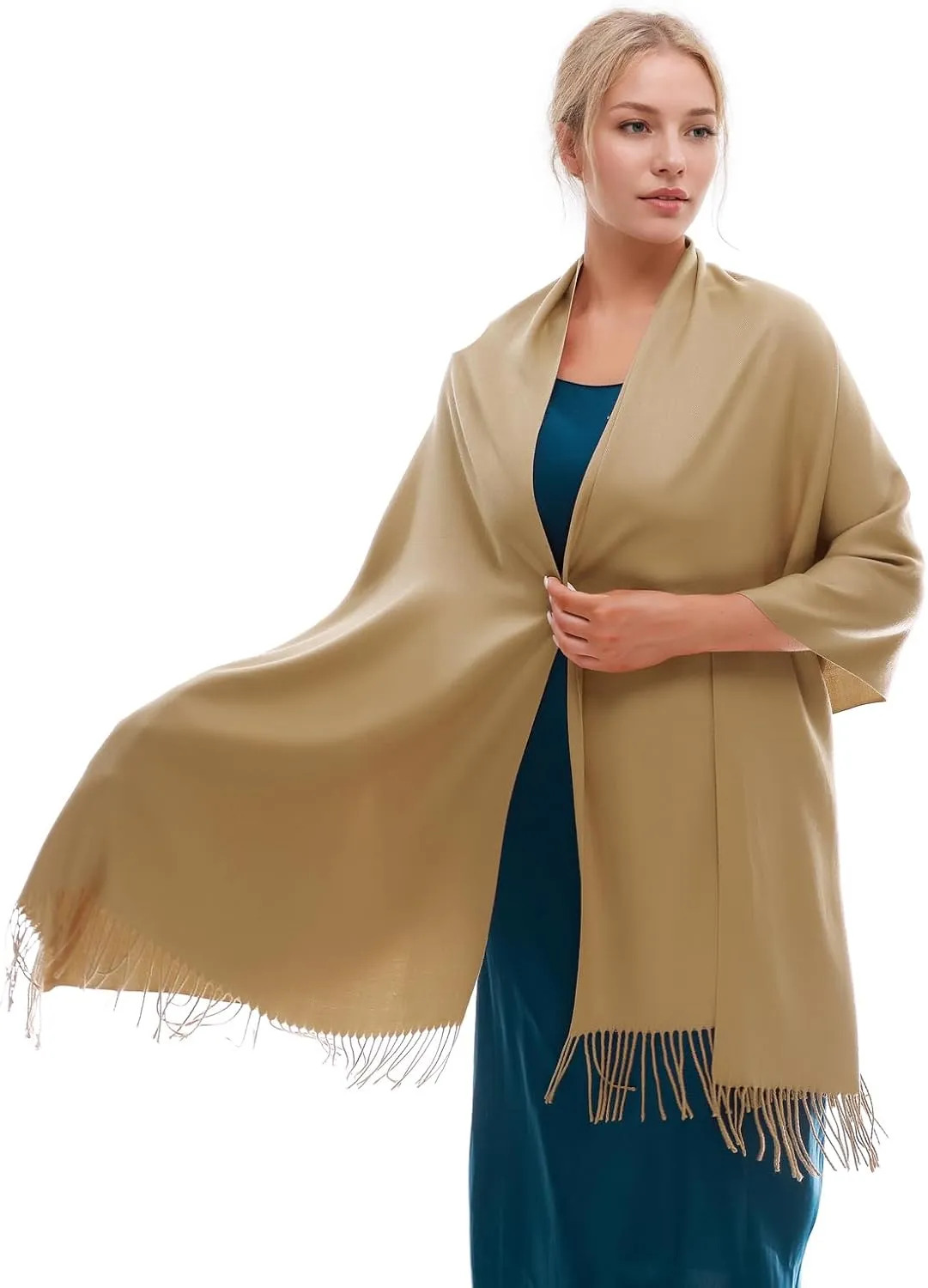 RIIQIICHY Scarf for Women Scarves and Wraps Winter Warm Pashmina Shawl for Cold Weather