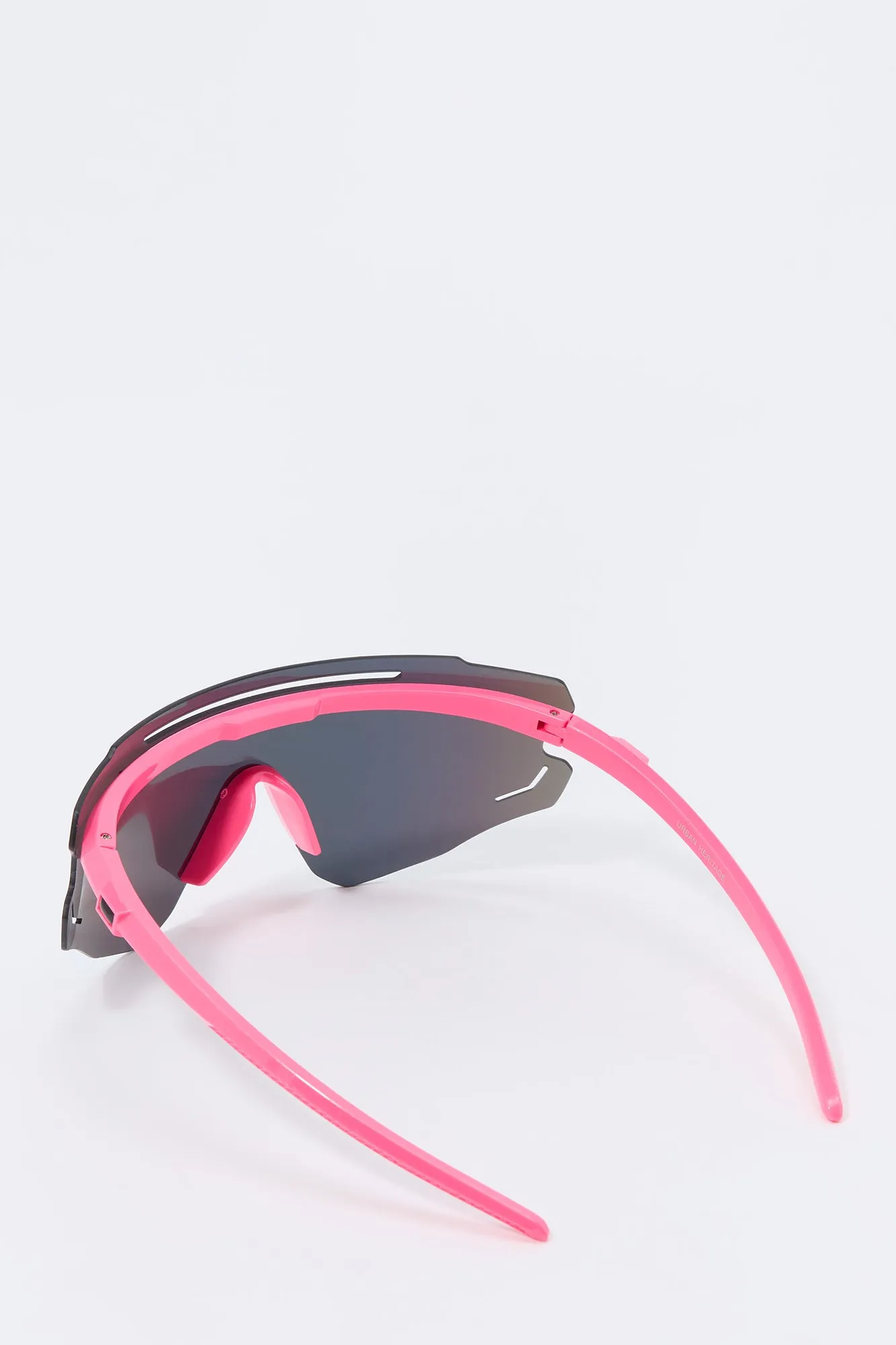 Rimless Sport Shield Sunglasses