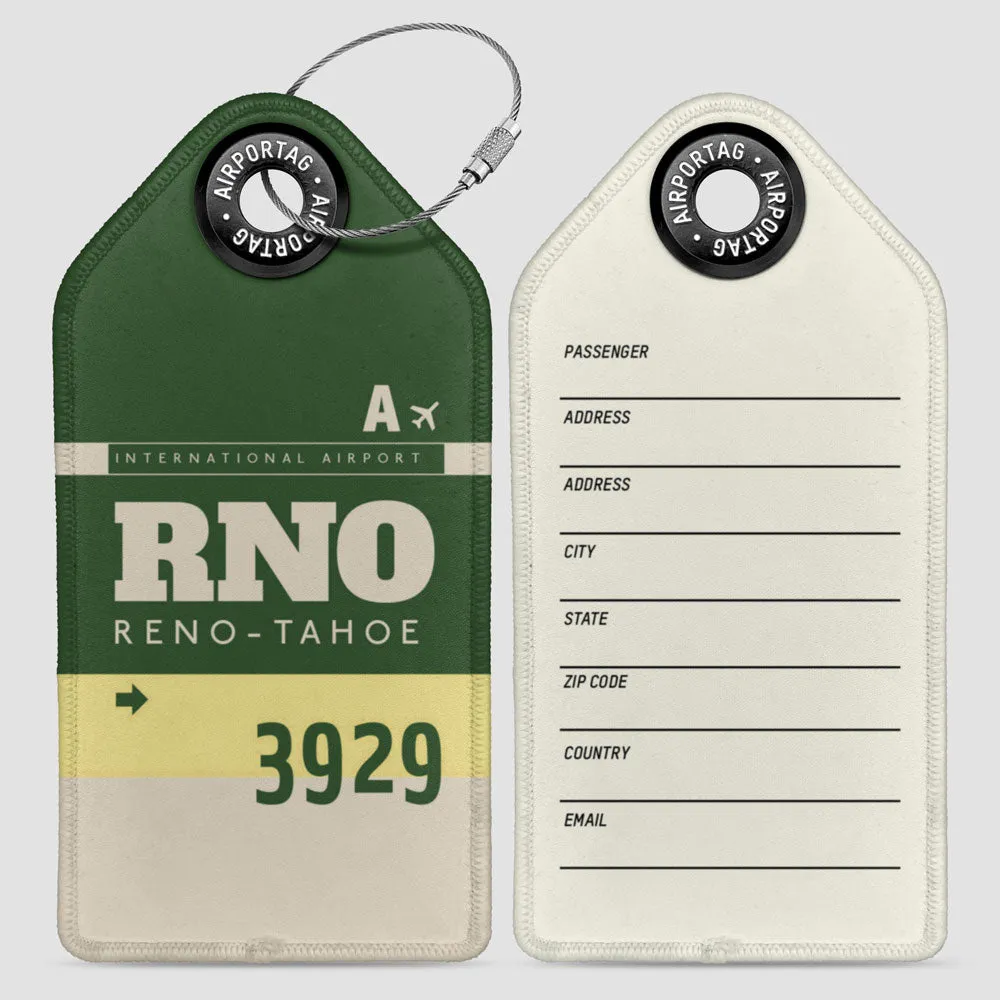 RNO - Luggage Tag