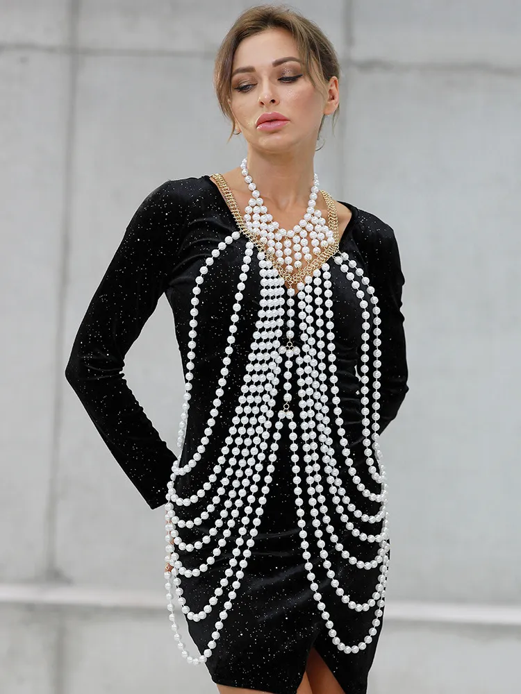 Sexy Body Chains Wedding Dress Jewelry