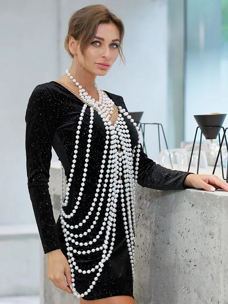 Sexy Body Chains Wedding Dress Jewelry