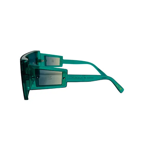 Shades Up | Rimless Oversized Square Designer Sunglasses