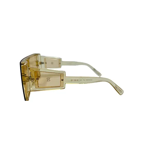 Shades Up | Rimless Oversized Square Designer Sunglasses