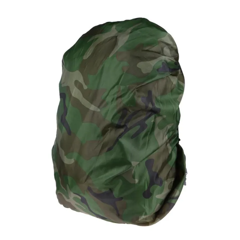 Sidiou Group Rain Bag Cover Protable Waterproof Oxford Fabric Outdoor Tactical Backpack Dust Cover