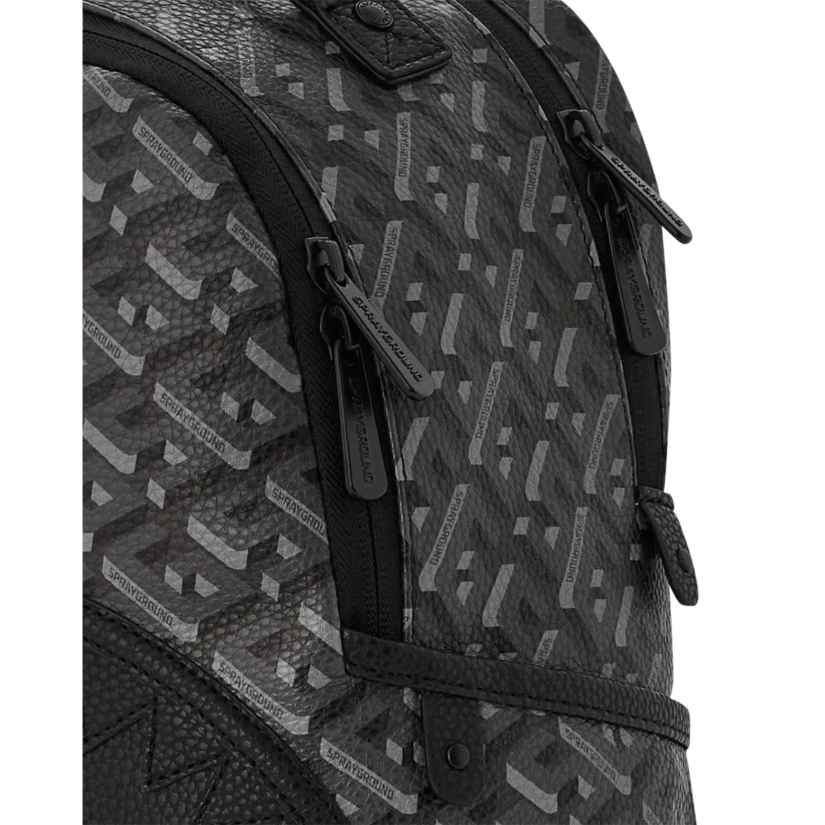Sprayground - Zaino Small 3DSG Blackout Savage Limited Edition - 910B6483NSZ - 3DSG/BLACKOUT
