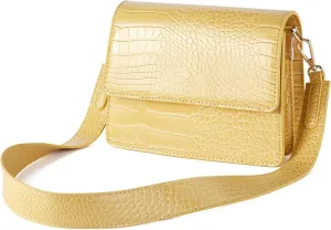 Telena Crossbody Bags for Women Vegan Leather Purses for Women Crossbody Handbag Purse with Adjustable Strap