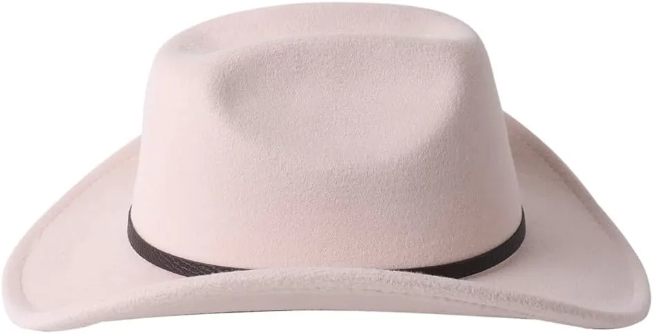 Western Fedora Hats Unisex Newsboy Cap Suede Panama Hat Solid Retro Fedora for Women Men 2025