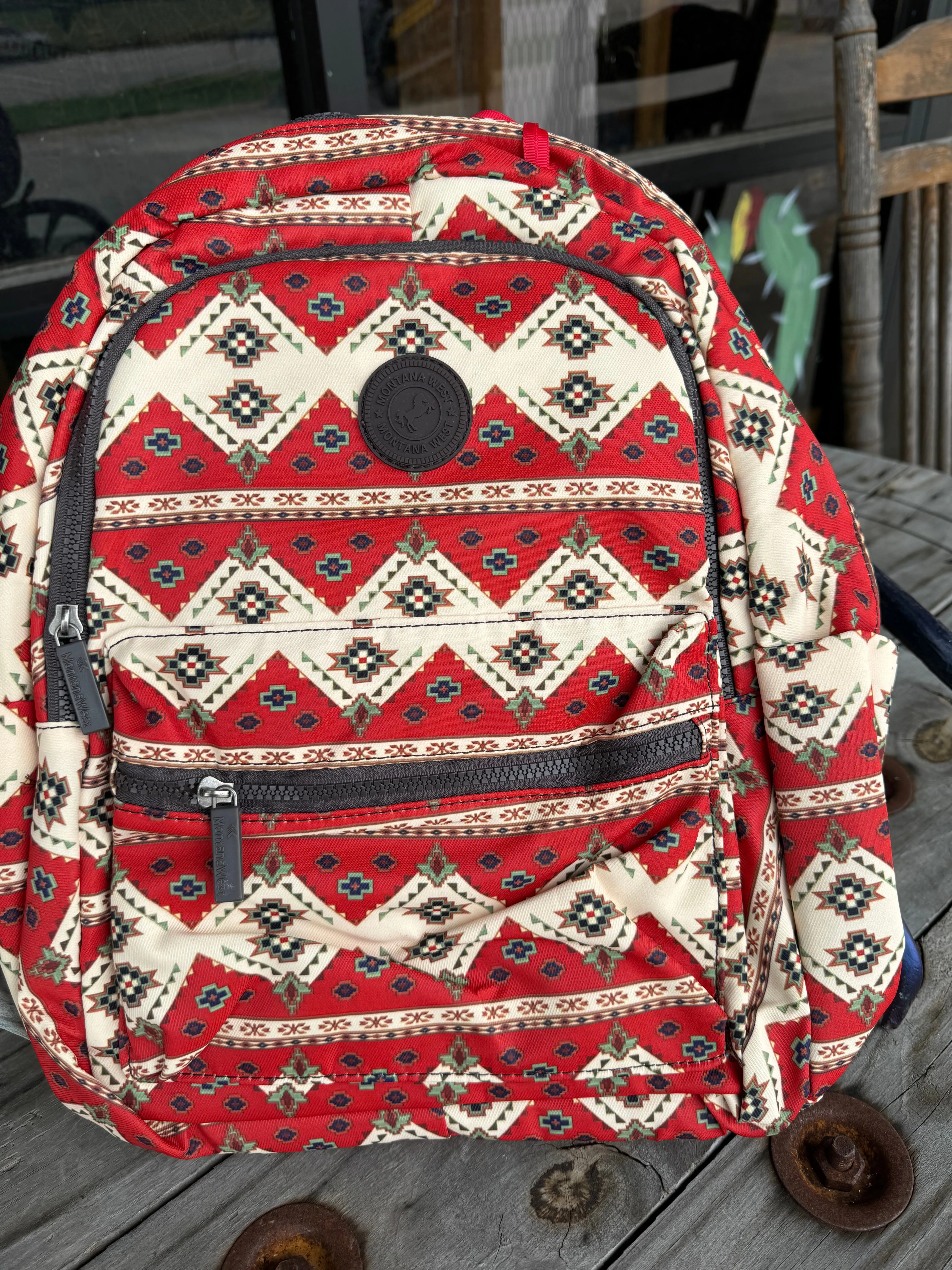 Western Printed Backpacks