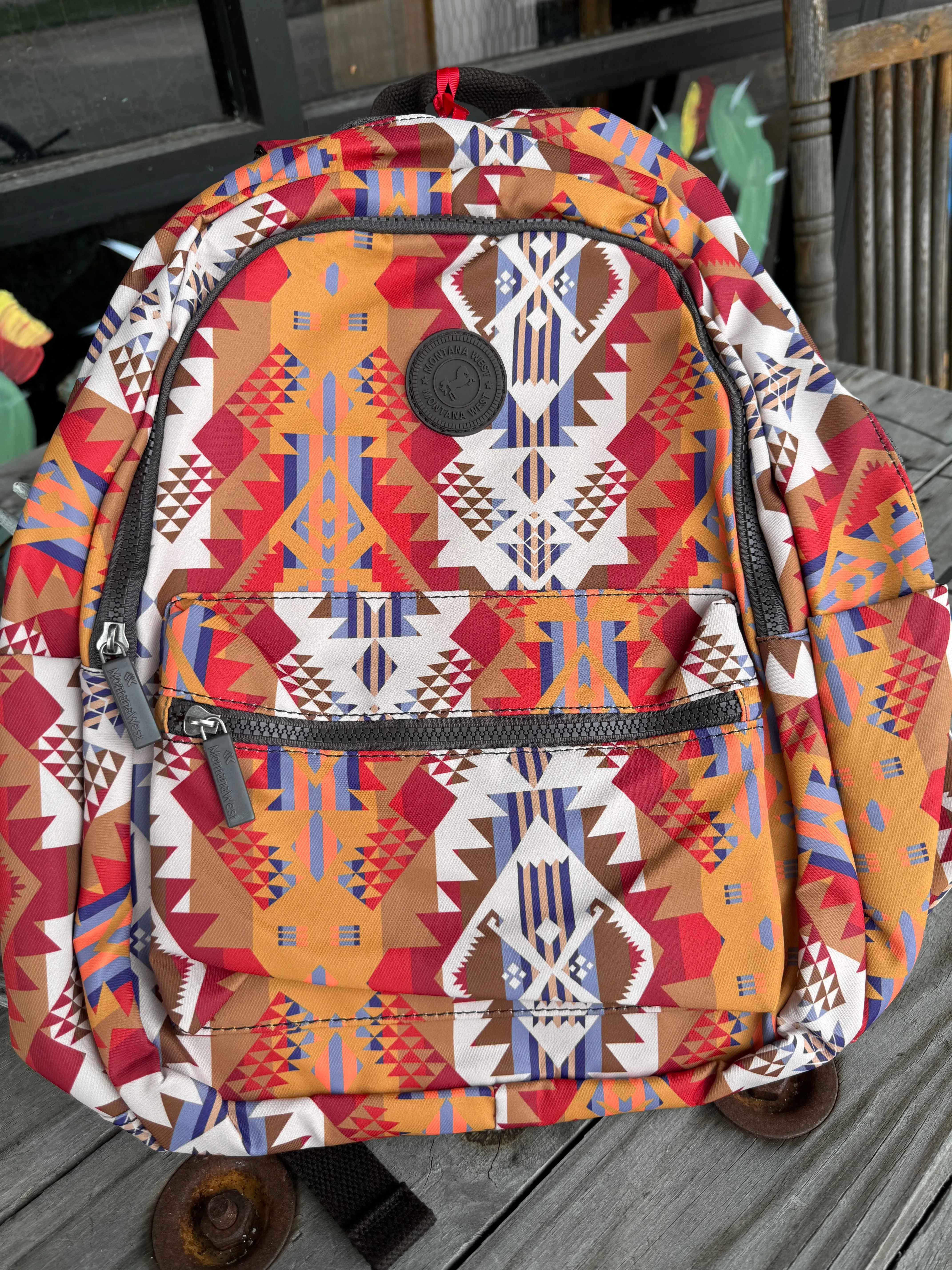 Western Printed Backpacks