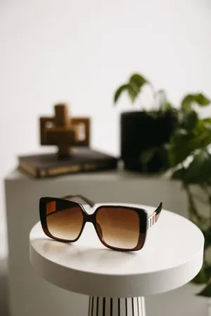 WHITE SANDS SUNGLASSES IN BROWN