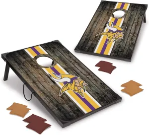 Wild Sports NFL 2' x 3' MDF Deluxe Cornhole Set - with Corners and Aprons
