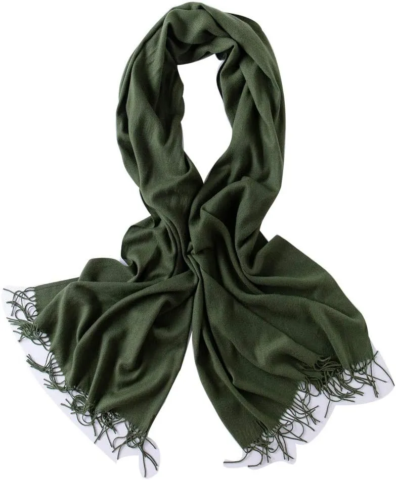 Women's Scarves Soft Shawls and Wraps Cashmere Feel Scarfs for Women and Men